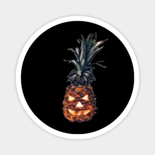 Halloween 2021 funny pineapple face Magnet